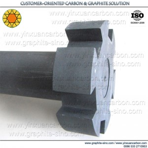 graphit entgasung rotor und schacht